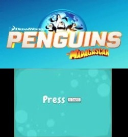Penguins of Madagascar Title Screen